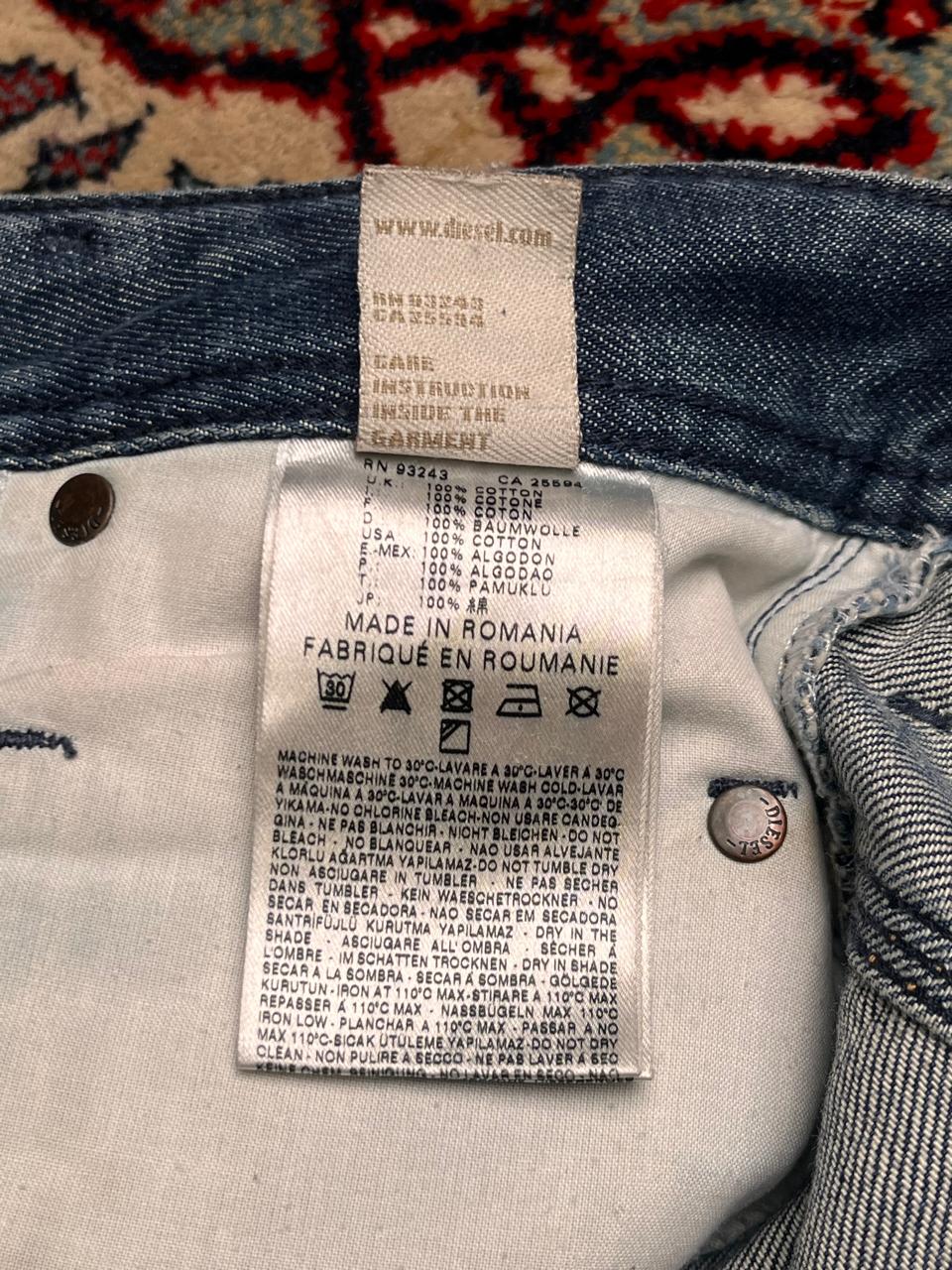Diesel Krooley Regular Slim-Carrot NON-Stretch Jeans - 34