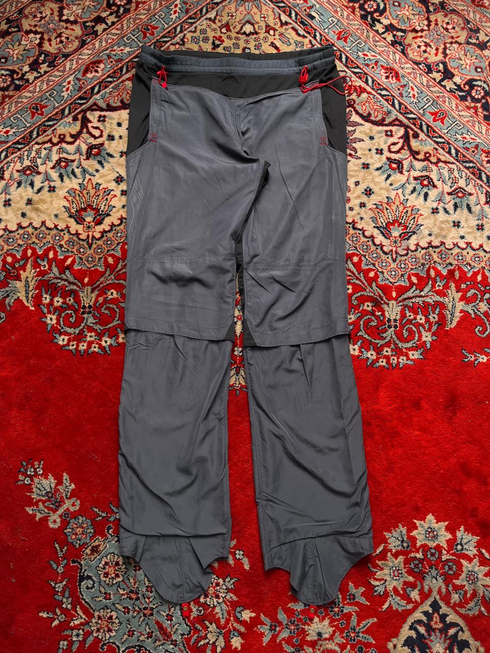 Adidas Snova Riot Grey Performance Running Trail Pants - 34