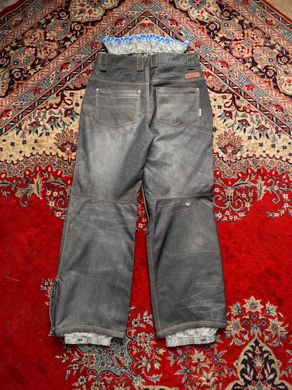 Bluespin Grey Snowboarding Pants Insulated Ski Trousers - 34