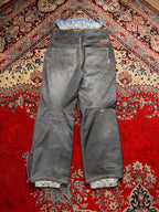 Bluespin Grey Snowboarding Pants Insulated Ski Trousers - 34