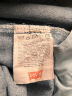 Levi's Blue Light Wash Straight Fit Denim Jeans - 28