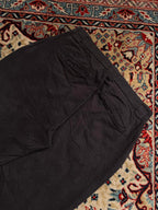 Pull & Bear Black Flat Front Cotton Blend Chinos - 30
