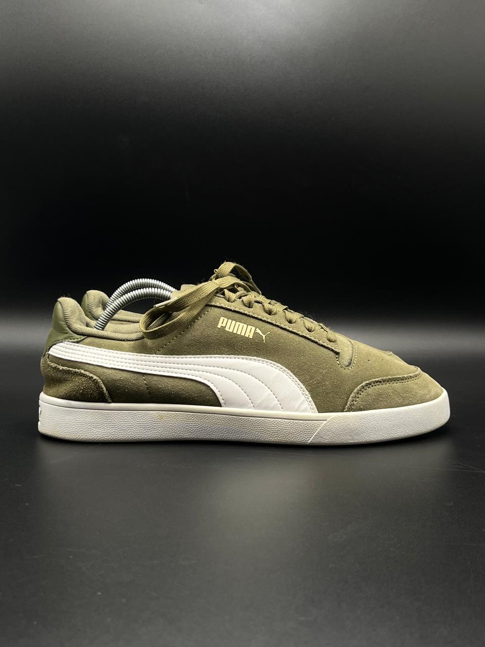 PUMA SUEDE GREEN/WHITE