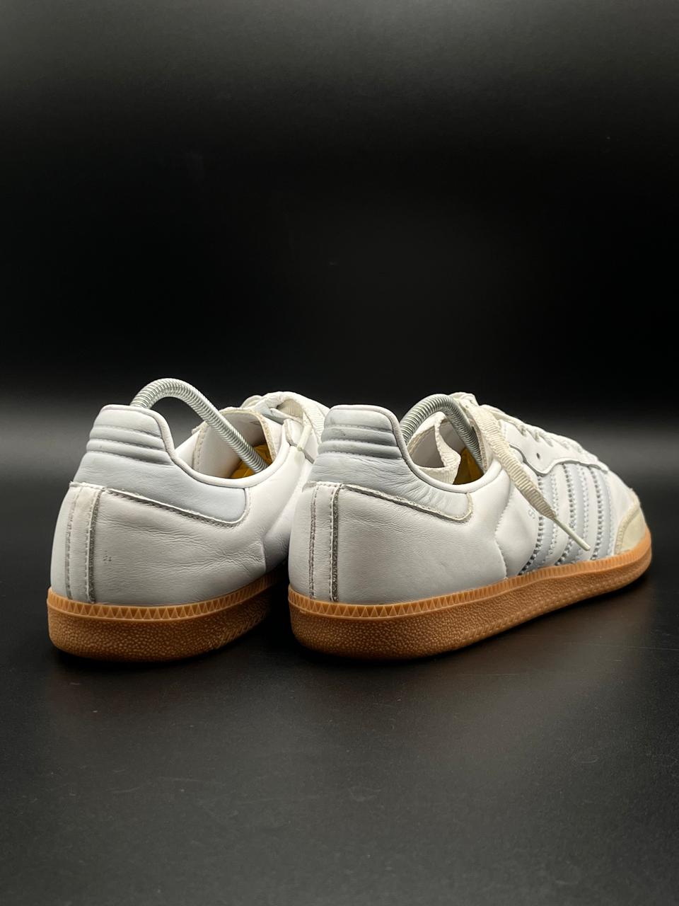 ADIDAS SAMBA WHITE/BLUE GUMSOLE