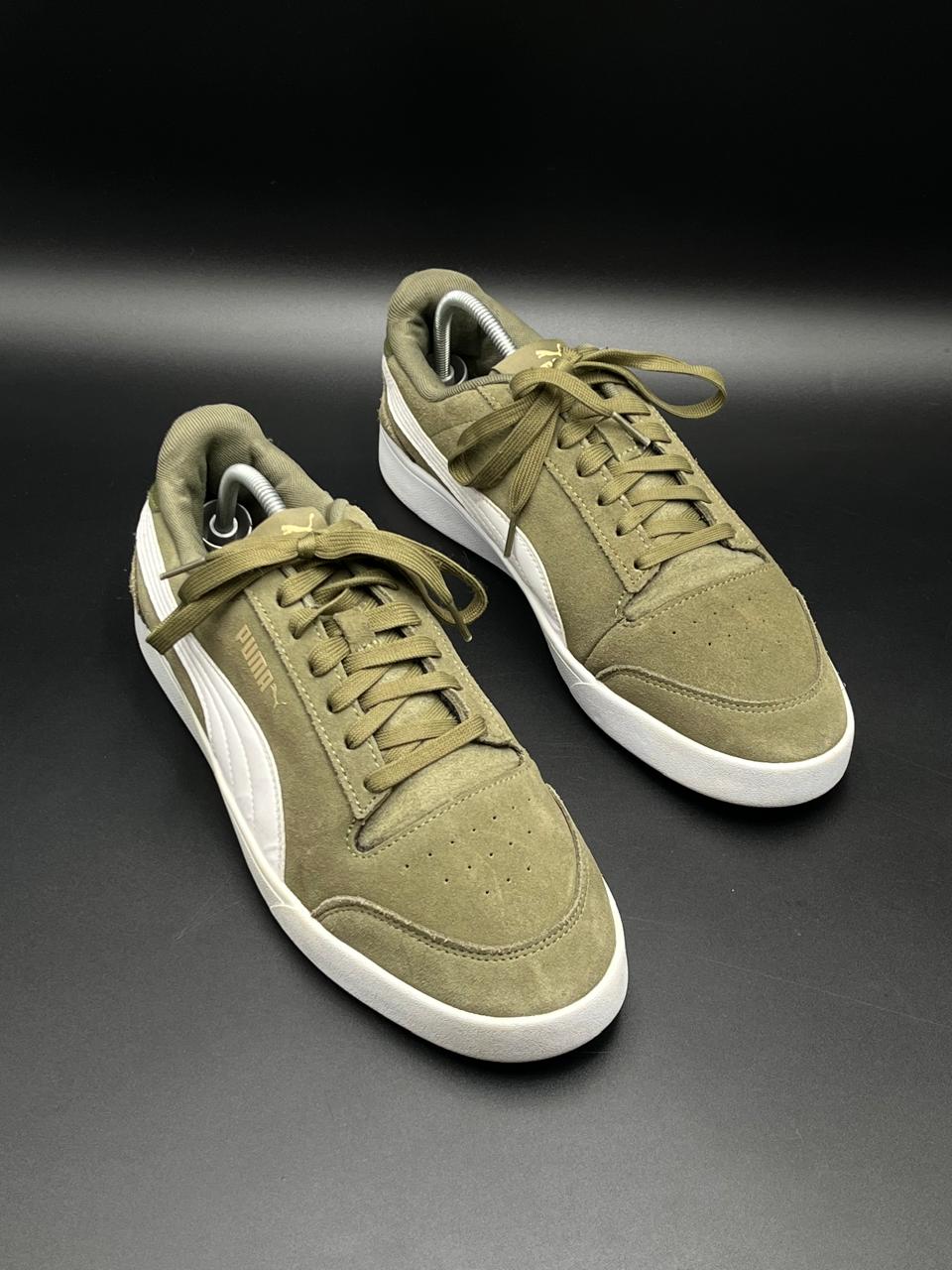 PUMA SUEDE GREEN/WHITE