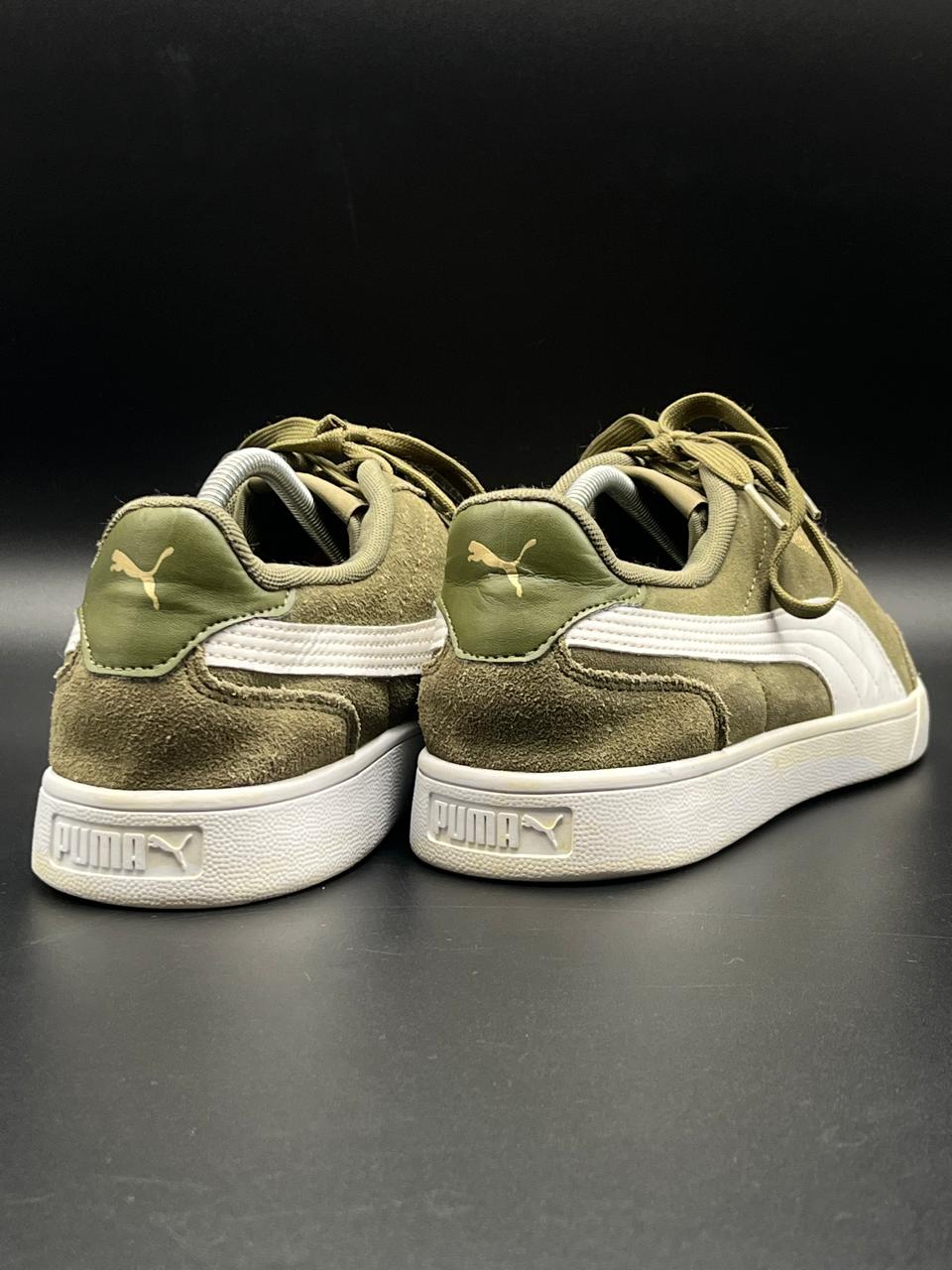 PUMA SUEDE GREEN/WHITE