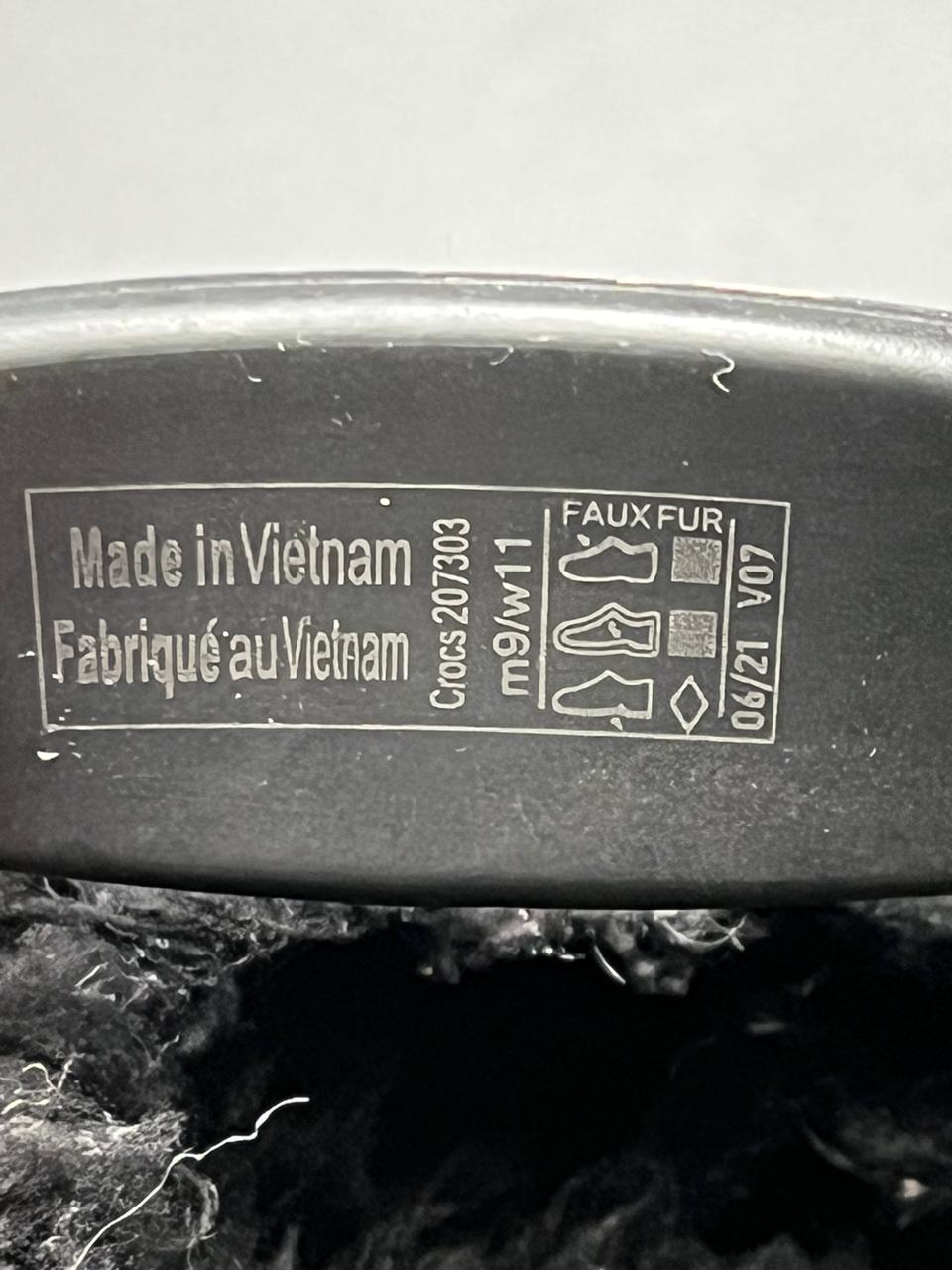 CROCS FAUX FUR INSIDE OUT