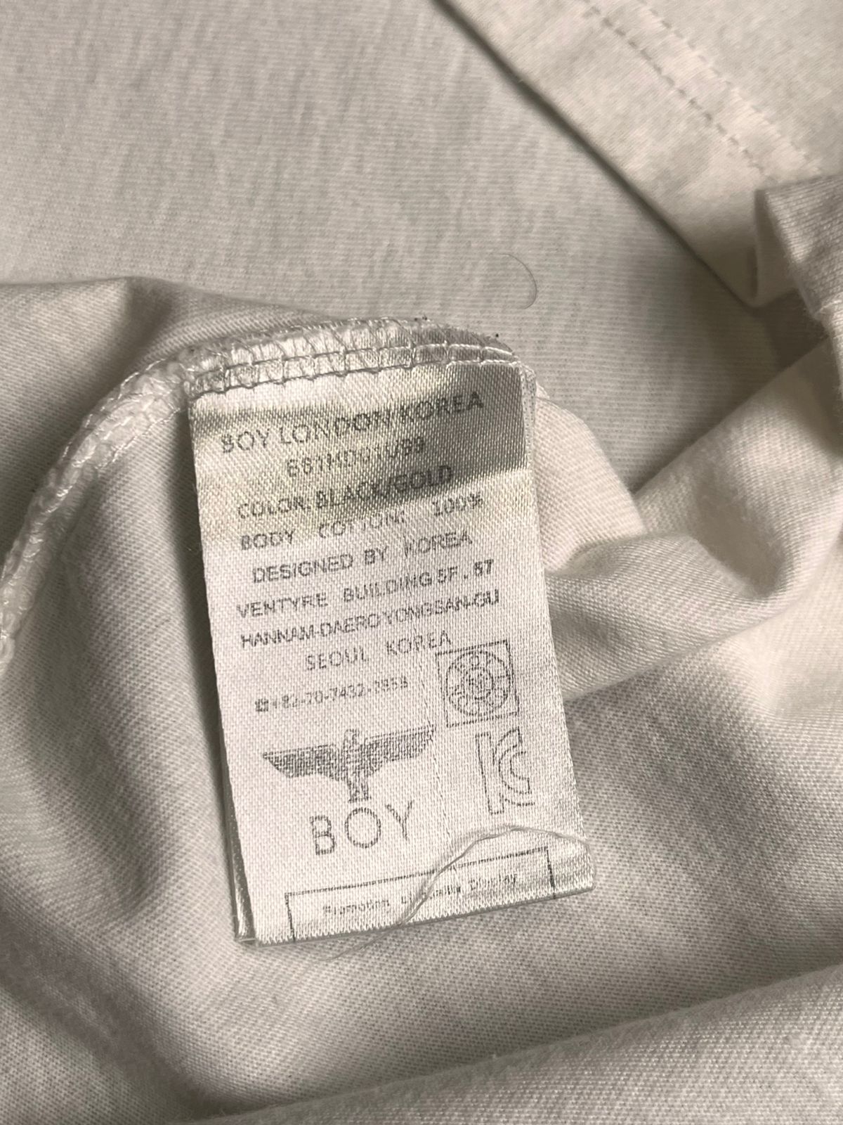 BOY LONDON Graphic CROPPED FIT TEE