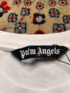 PALM ANGELS WHITE GRAPHIC PRIN TEE