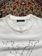 Louis Vuitton EMBROIDERED 'LV' CROPPED TEE