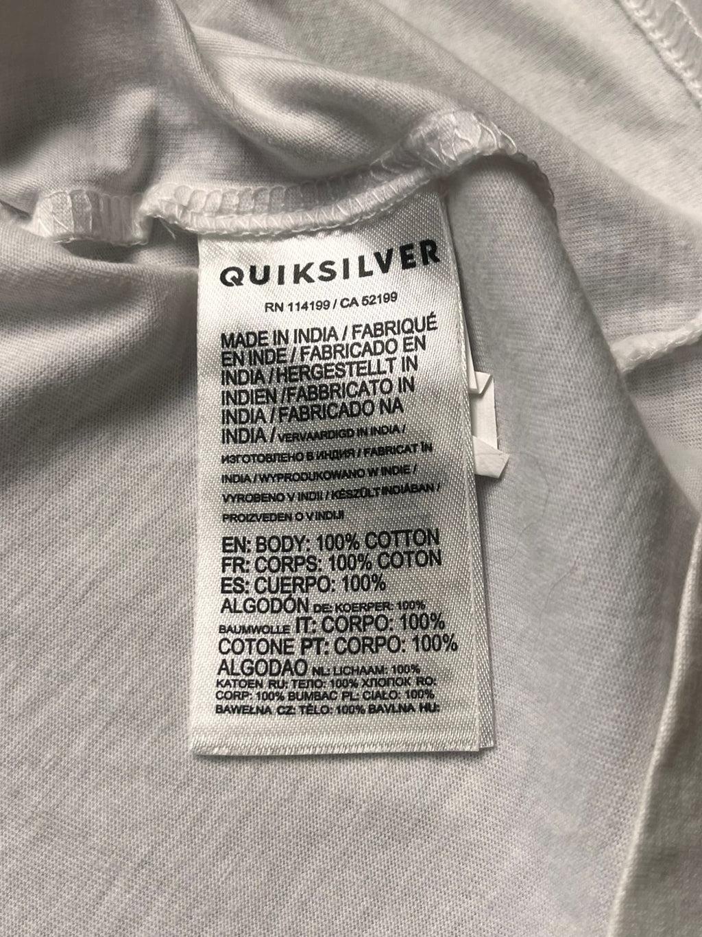 QUIKSILVER Regular Fit Graphic TEE