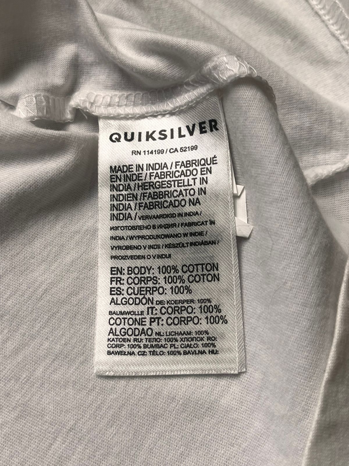 QUIKSILVER Regular Fit Graphic TEE