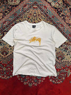 Stussy Embroidered Stock Logo TEE