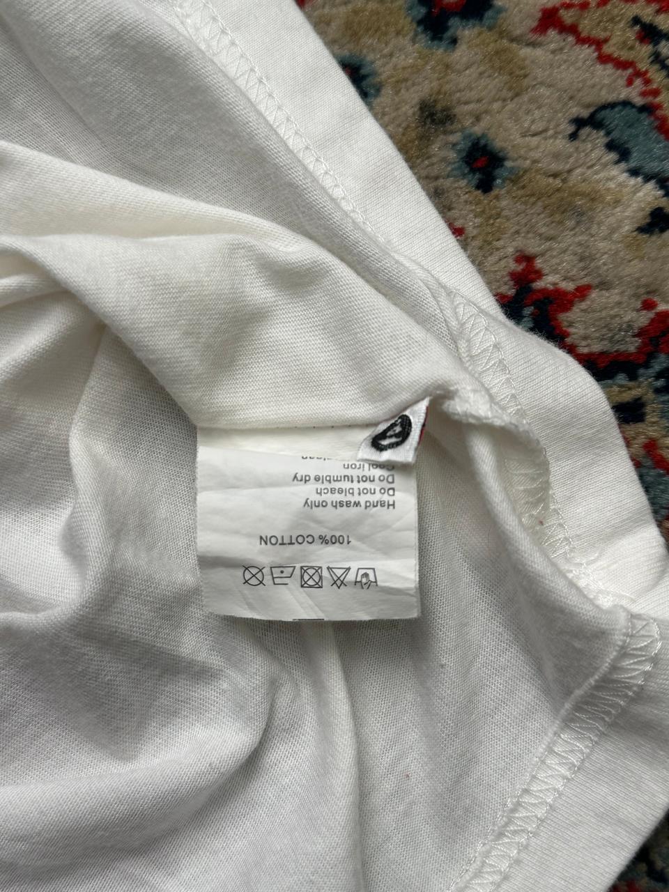 AAPE BY A BATHING APE White Camo Moonface Graphics Logo TEE