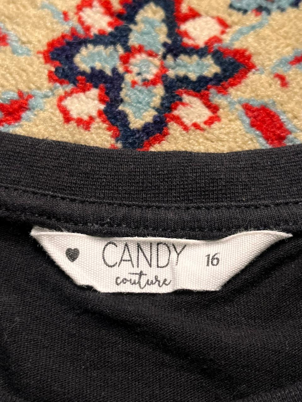Candy Couture Black Love News Graphic TEE
