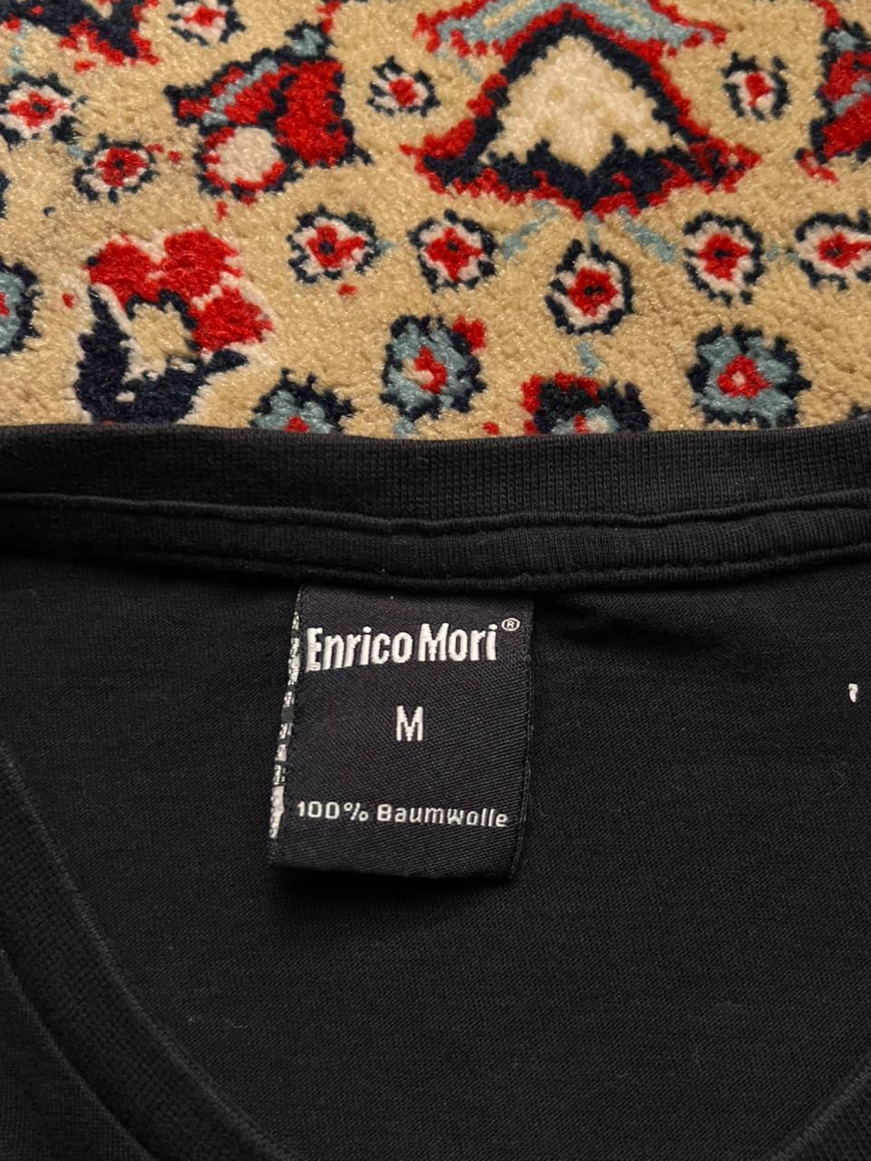 ENRICO MORI SLIM FIT PURE Cotton TEE