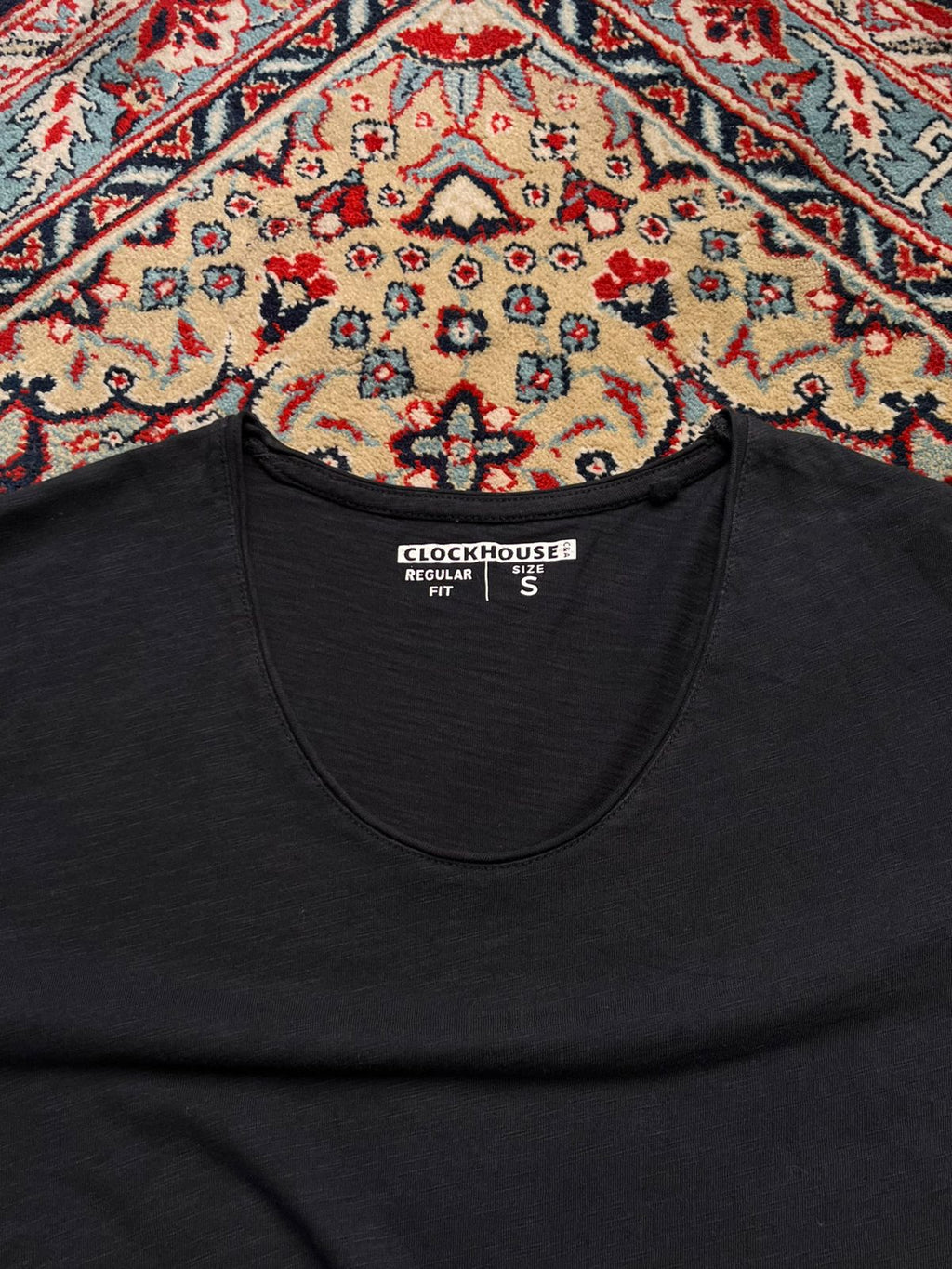CLOCKHOUSE FITTED Fit Scoop Neck Cotton TEE