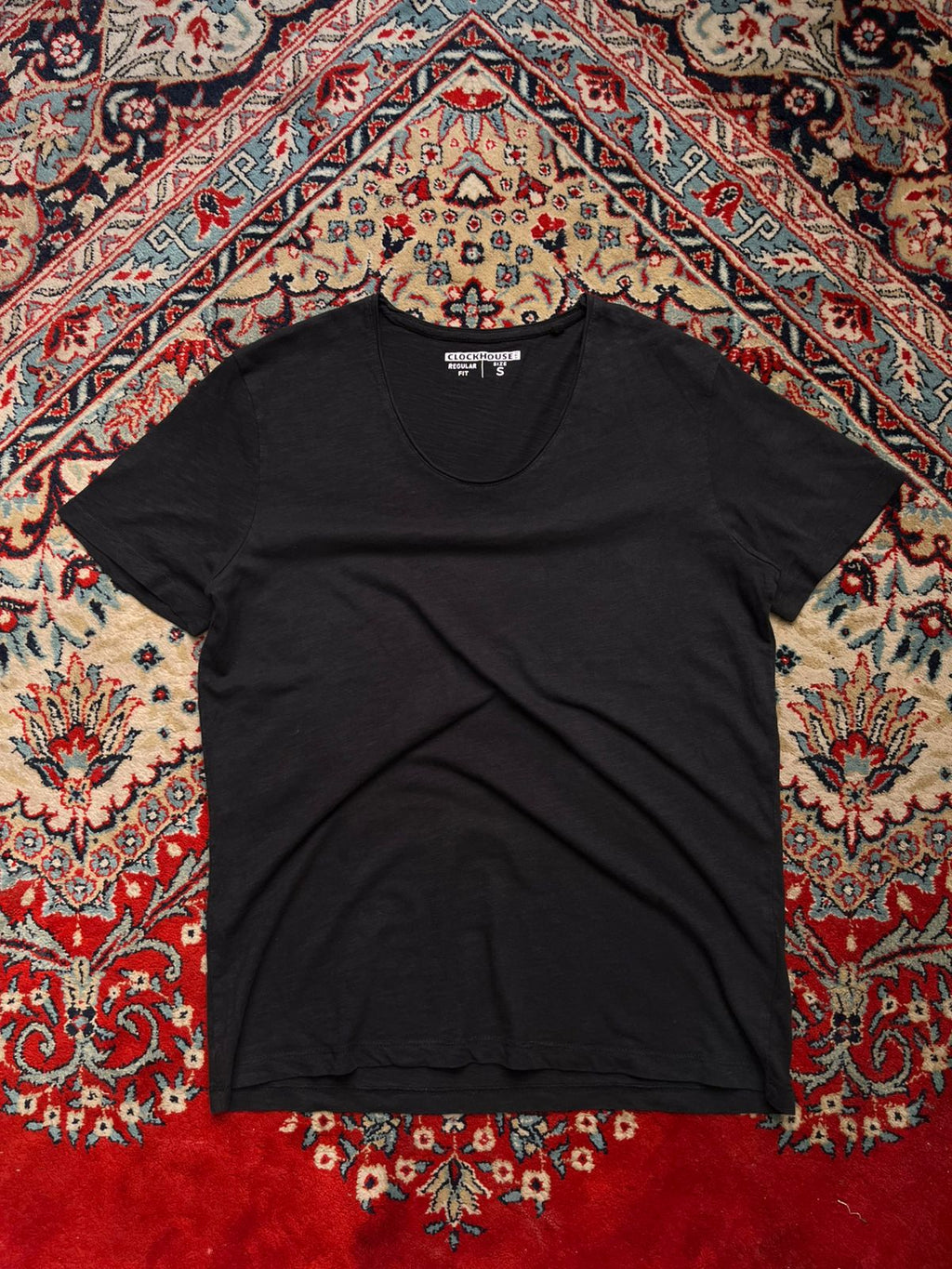 CLOCKHOUSE FITTED Fit Scoop Neck Cotton TEE