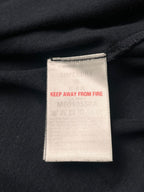 SUPERDRY Organic Cotton Navy Blue Embroidered Logo TEE
