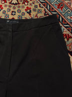 ASOS DESIGN Black straight-relaxed FIT Trousers