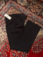ASOS DESIGN Black straight-relaxed FIT Trousers