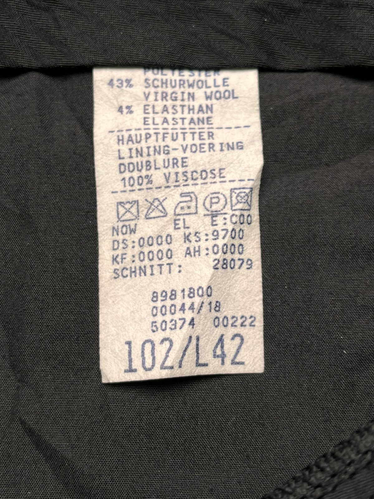 Mario Barutti X-Change Grey Pleated SLIM fit Wool Blend Dress PANTS - 36