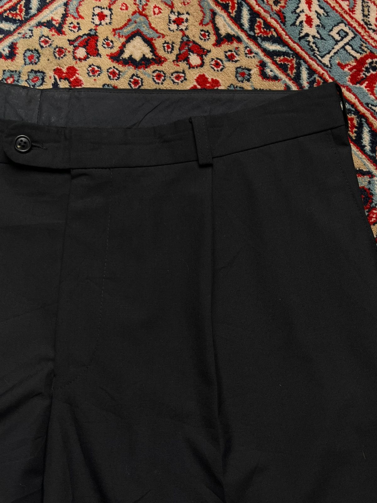 Ermenegildo Zegna Black Dress PANTS - 36