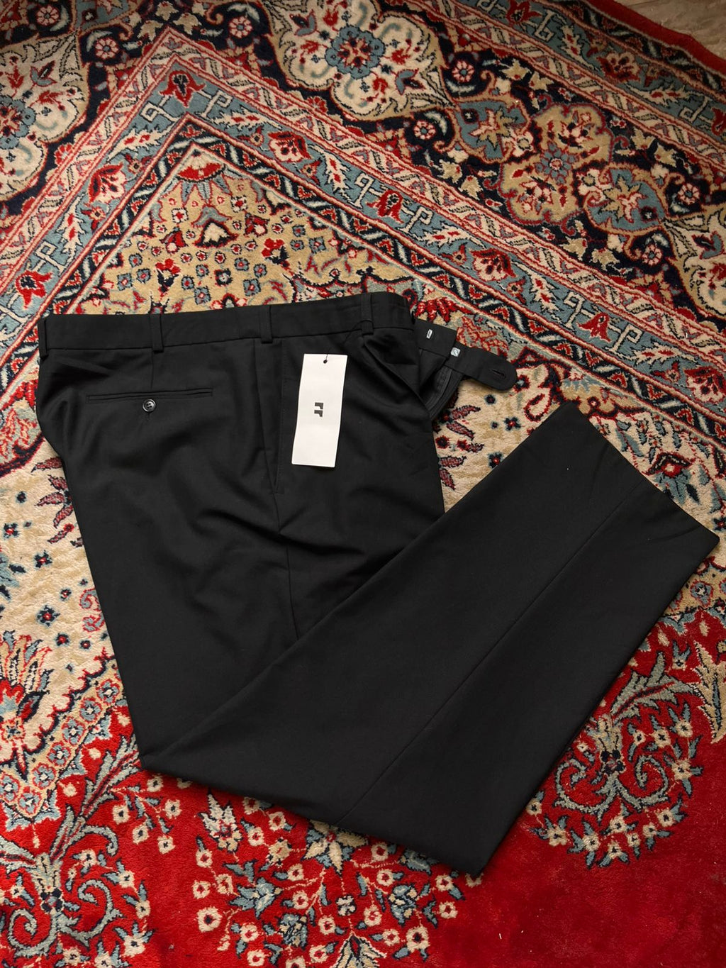 Ermenegildo Zegna Black Dress PANTS - 36