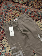 Ambitionfly Multi-Pocket Rigid Women Cargo Pants - 30