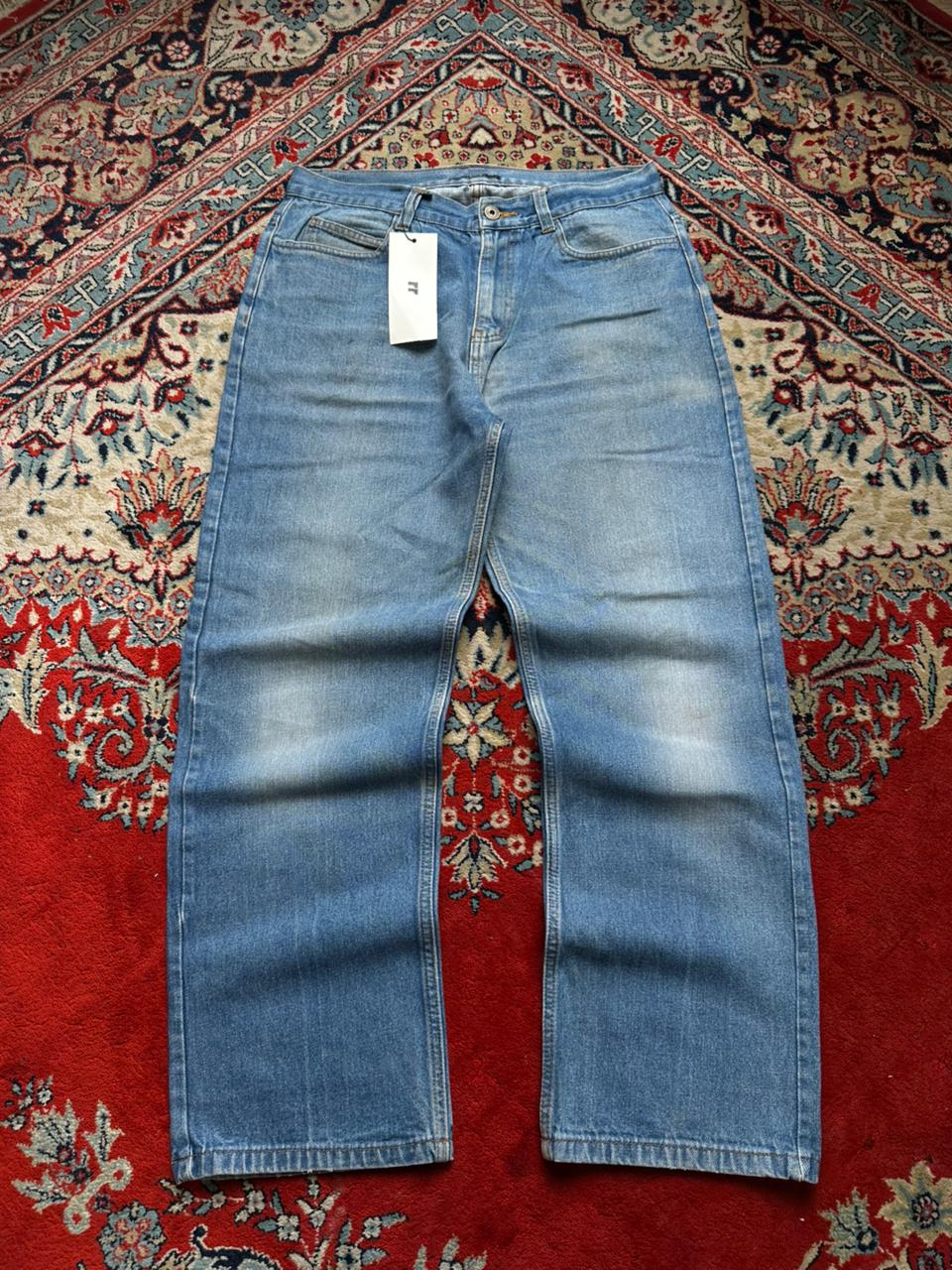 George Blue Denim Medium Wash Relaxed FIT Jeans