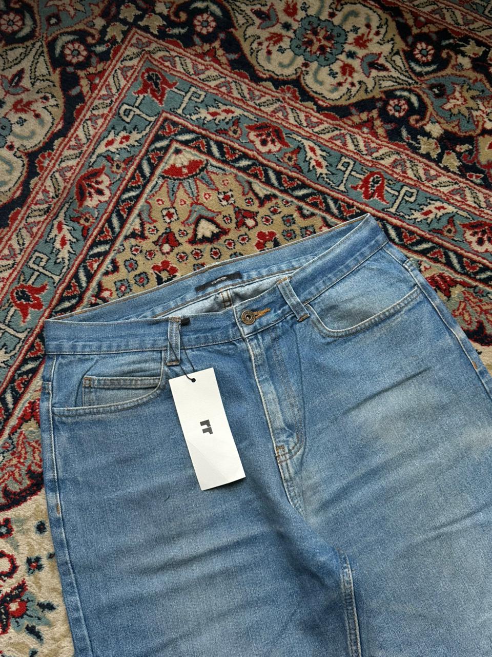 George Blue Denim Medium Wash Relaxed FIT Jeans