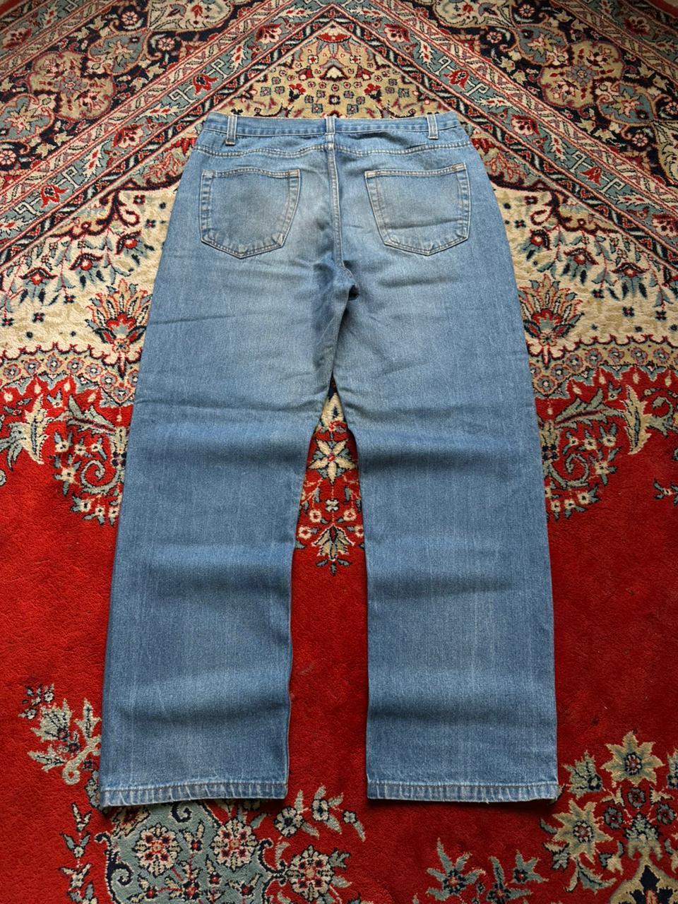 George Blue Denim Medium Wash Relaxed FIT Jeans