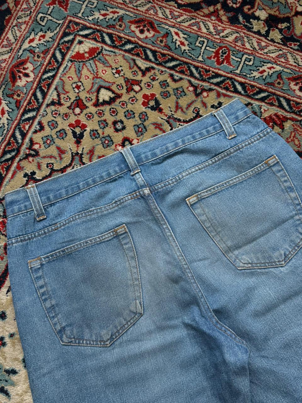 George Blue Denim Medium Wash Relaxed FIT Jeans