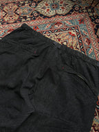 Easy Rise Gorpcore Tactical Black Cargo Pants - 42