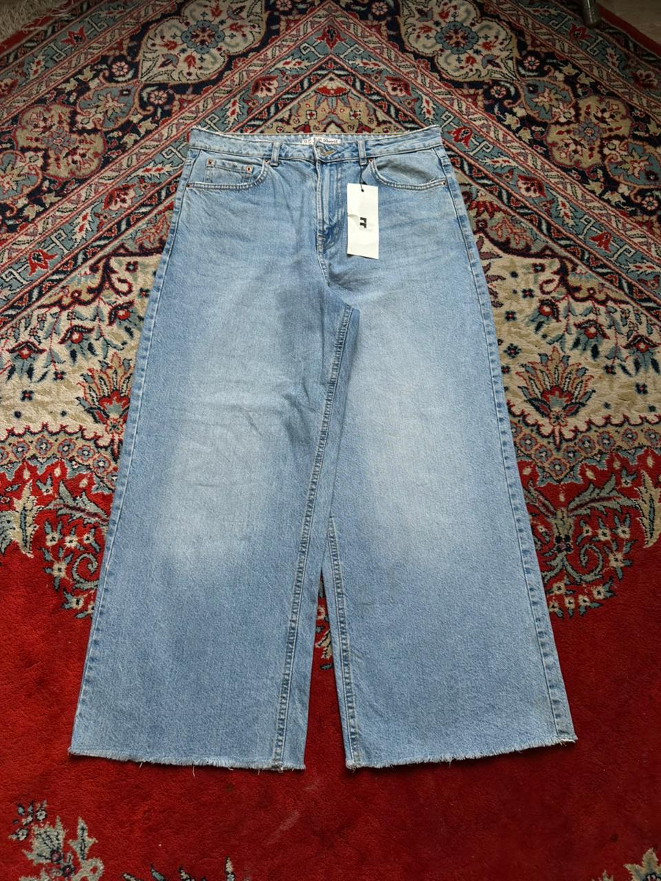 Denim Co. Blue Light Wash BAGGY Jeans