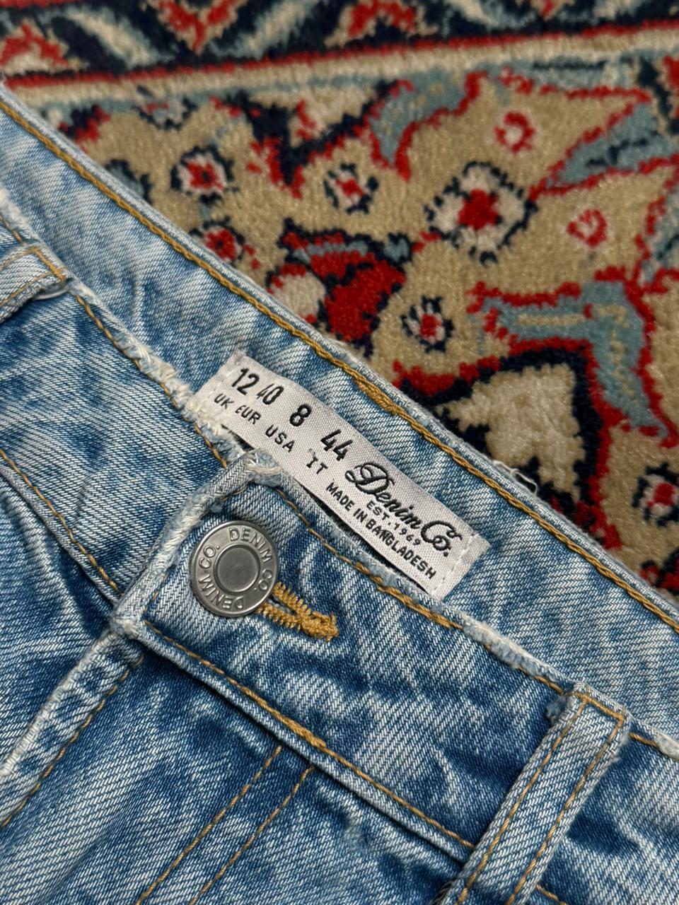 Denim Co. Blue Light Wash BAGGY Jeans