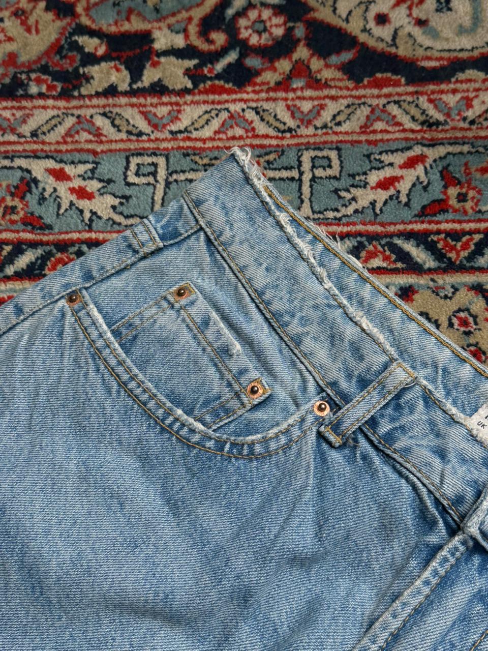 Denim Co. Blue Light Wash BAGGY Jeans