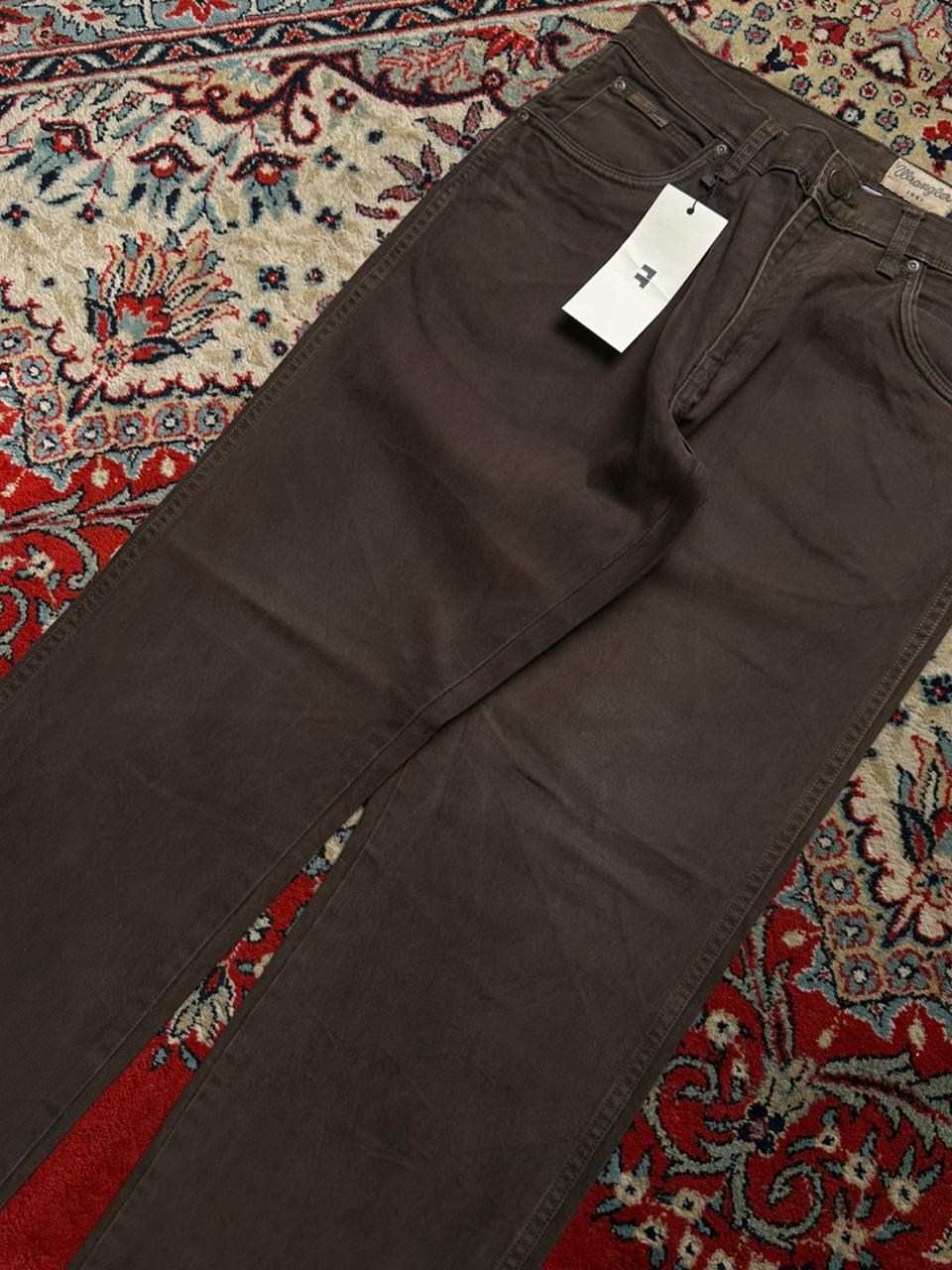 Wrangler Texas Straight FIT Chocolate Brown PANTS