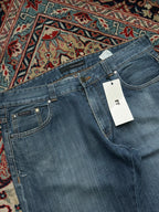 Calvin Klein Washed Blue Straight FIT Denim Jeans - 34
