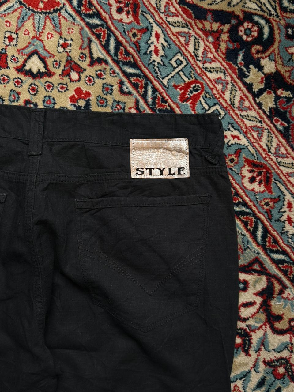 Black Ace Black Straight FIT Denim PANTS