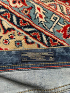 Jack & Jones Erik Original Anti Fit 96(straight fit) Blue Distressed Denim Jeans - 36