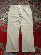 Brooker Jeanswear Beige Khaki RELAXED FIT STURDY Denim Pants - 36