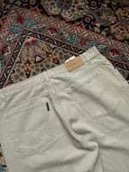 Brooker Jeanswear Beige Khaki RELAXED FIT STURDY Denim Pants - 36