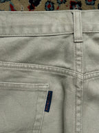 Brooker Jeanswear Beige Khaki RELAXED FIT STURDY Denim Pants - 36