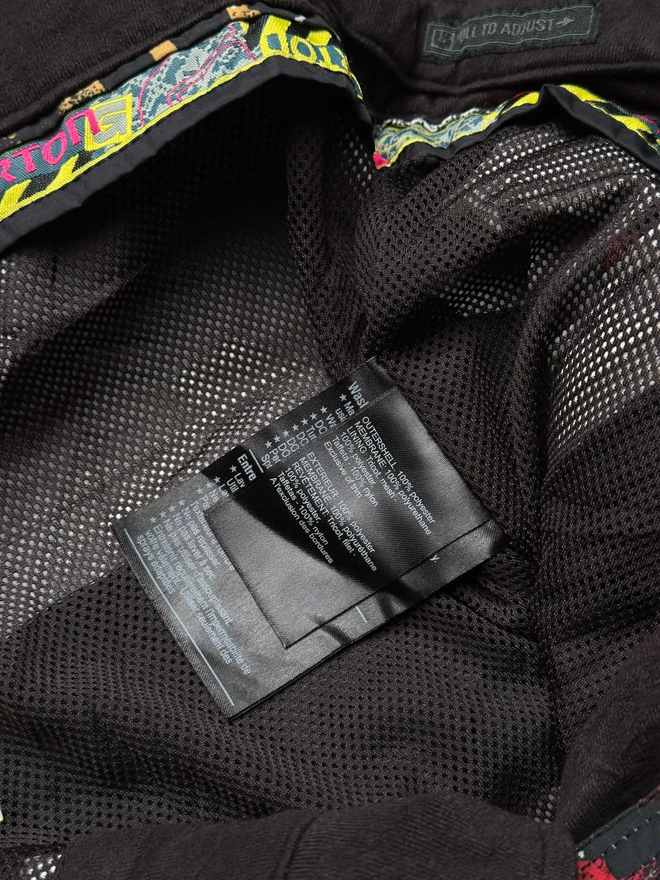 BURTON DryRide Snowboarding Black Multi-Color Cargo Pants - 34