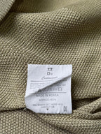 D2 Studio Korea Beige Knit V-Neck Pullover Tee
