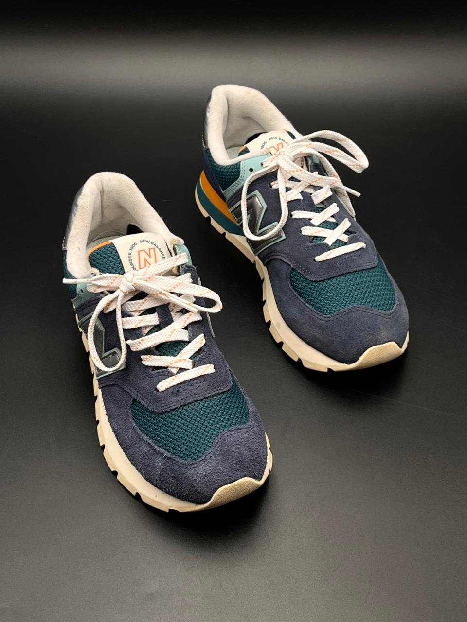 New Balance 574 RUGGED NATURAL INDIGO TEAL