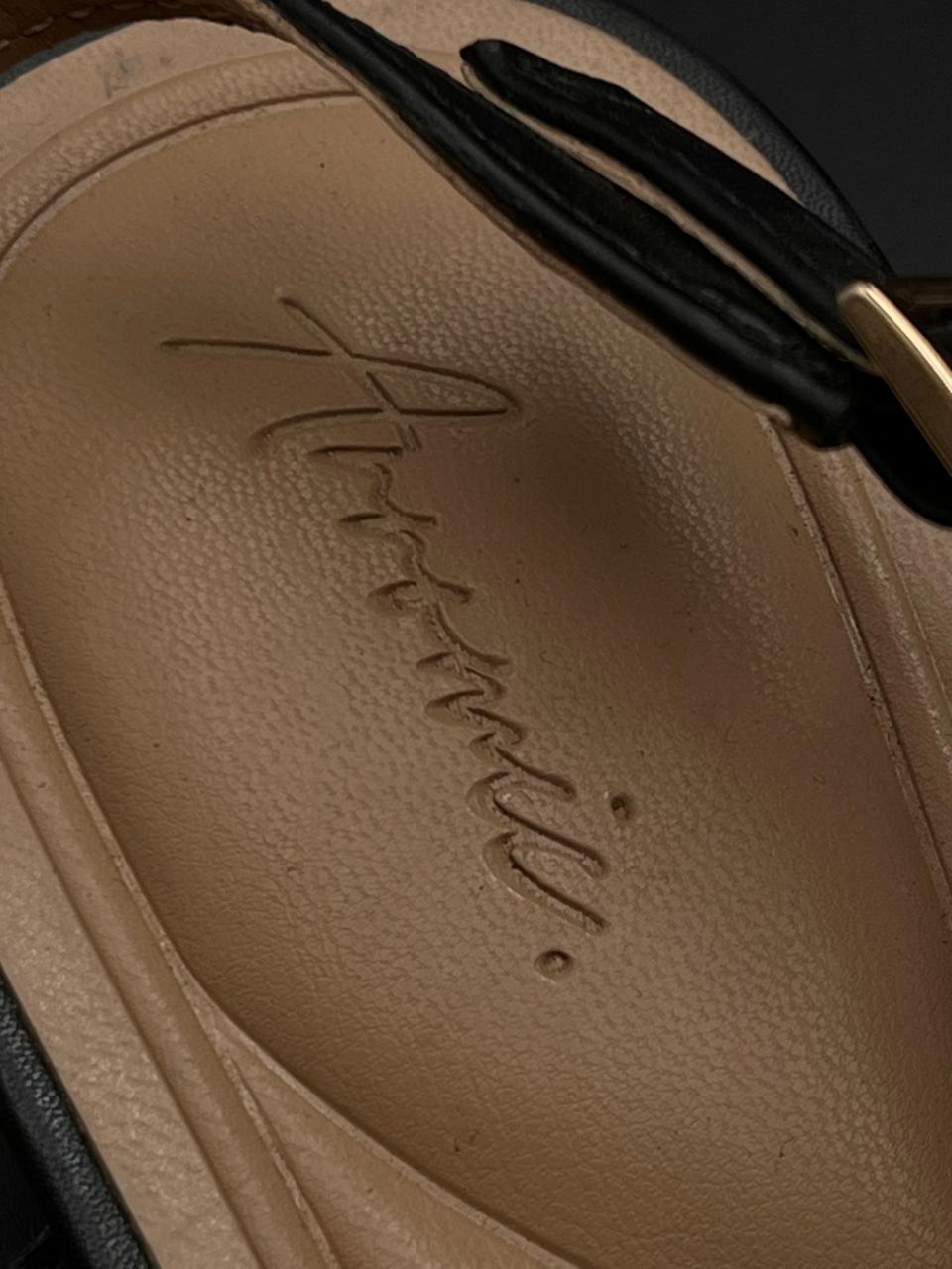 Aerosoles Black Slingback Pointed Toe Heels