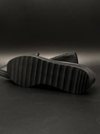 ALDO Yolanda Black Lizard Embossed Bit Loafers - 38.5
