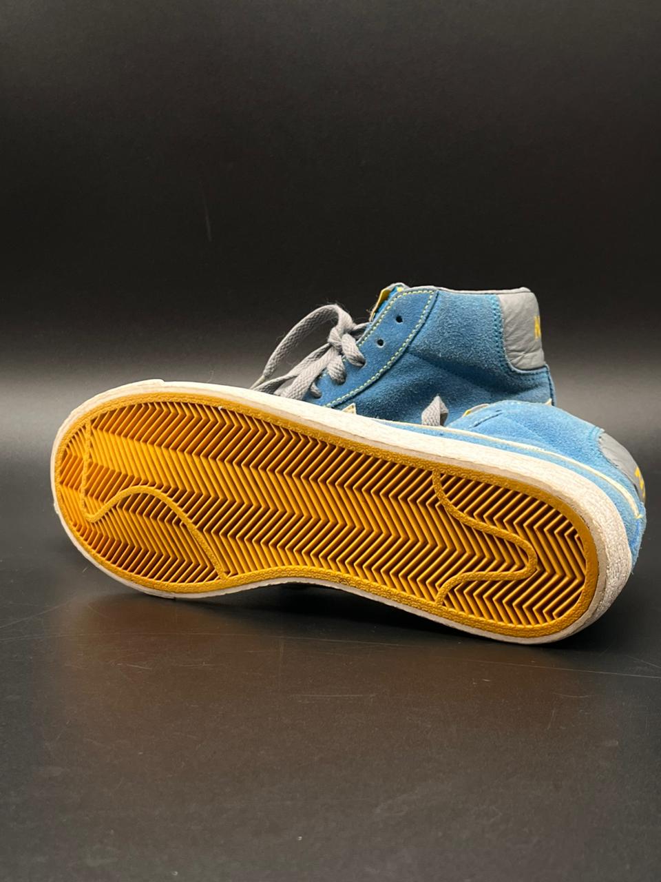 NIKE BLAZER MID BLUE TRAINERS